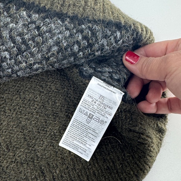 GAP Girl’s Argyle Sweater - Brown and Gray EUC Size XXL - Picture 7 of 16